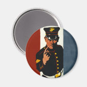 De Amerikaanse mariniers willen je Magneet (Voorkant / Achterkant)