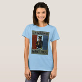 De Amerikaanse mariniers willen je T-shirt (Voorkant volledig)