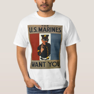 De Amerikaanse mariniers willen je T-shirt