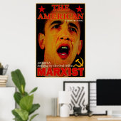 De Amerikaanse marxist Poster (Thuiskantoor)