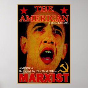 De Amerikaanse marxist Poster