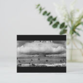 De Amerikaanse operatie snijdt de explosie van de  Briefkaart (Staand voorkant)