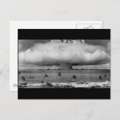 De Amerikaanse operatie snijdt de explosie van de  Briefkaart (Voorkant / Achterkant)