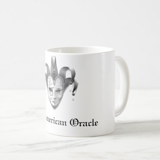 De Amerikaanse Oracle-Logo Mok (Voorkant rechts)