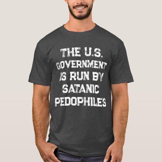 De Amerikaanse overheid wordt geleid door satanisc T-shirt (Voorkant)