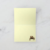 De Amerikaanse Pad dankt u Bedankkaart (Binnen)