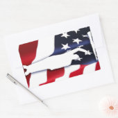 De Amerikaanse Patriot Driller Sticker (Envelop)