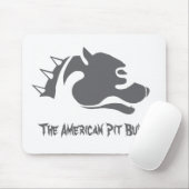 De Amerikaanse Pit Bull - muismatje Muismat (Met muis)