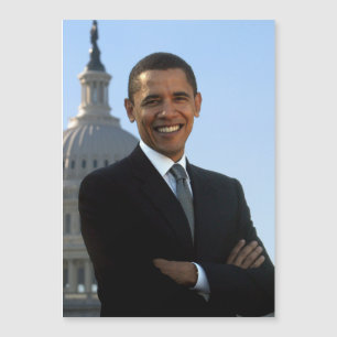De Amerikaanse president Barack Obama als senator