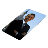 De Amerikaanse president Barack Obama als senator  Magneet (Linkerzijde)