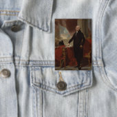 De Amerikaanse president George Washington Lansdow Button (Insitu)