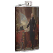 De Amerikaanse president George Washington Lansdow Heupfles (Rechts)