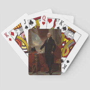 De Amerikaanse president George Washington Lansdow Pokerkaarten