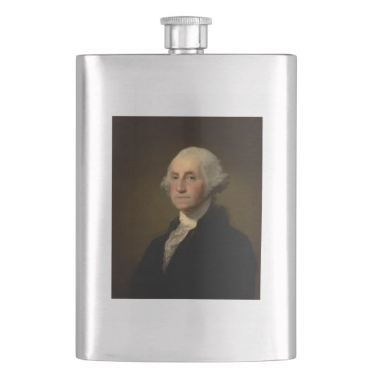 De Amerikaanse president George Washington, Stuart Flacon (Voorkant)