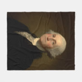De Amerikaanse president George Washington, Stuart Fleece Deken (Voorkant (Horizontaal))