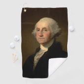 De Amerikaanse president George Washington, Stuart Golfhanddoek (Insitu)