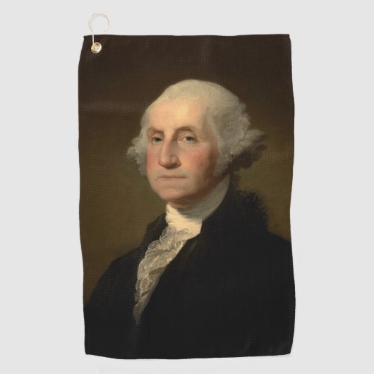De Amerikaanse president George Washington, Stuart Golfhanddoek (Voorkant)