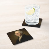 De Amerikaanse president George Washington, Stuart Kartonnen Onderzetters (Insitu)