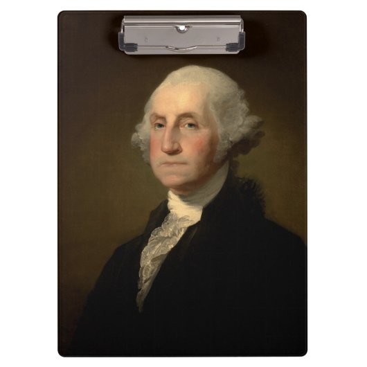 De Amerikaanse president George Washington, Stuart Klembord (Voorkant)
