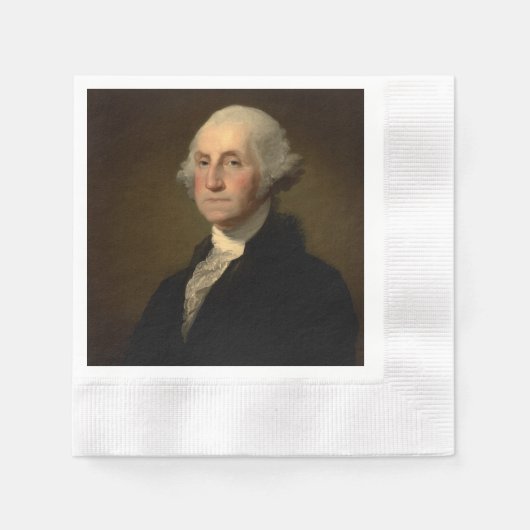 De Amerikaanse president George Washington, Stuart Servet (Voorkant)