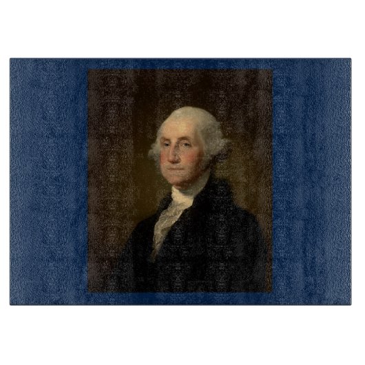 De Amerikaanse president George Washington, Stuart Snijplank (Voorkant)