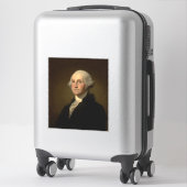 De Amerikaanse president George Washington, Stuart Sticker (Koffer)