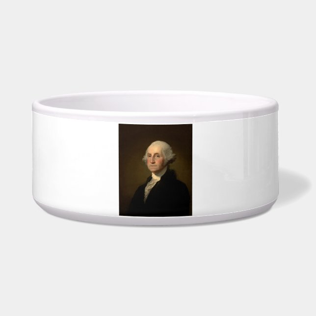 De Amerikaanse president George Washington, Stuart Voerbakje (Voorkant)