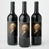 De Amerikaanse president George Washington, Stuart Wijn Etiket (Flessen)