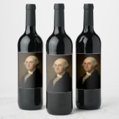 De Amerikaanse president George Washington, Stuart Wijn Etiket (Flessen)