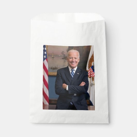 De Amerikaanse president Joe Biden als senator Bedankzakje (Voorkant)