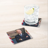 De Amerikaanse president Joe Biden als senator Kartonnen Onderzetters (Insitu)