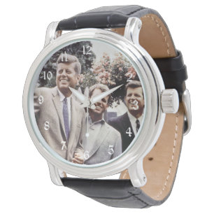 De Amerikaanse president John Kennedy & Robert & T Horloge