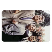 De Amerikaanse president John Kennedy & Robert & T Magneet (Horizontaal)