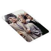 De Amerikaanse president John Kennedy & Robert & T Magneet (Rechterzijde)