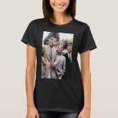 De Amerikaanse president John Kennedy & Robert & T T-shirt (Voorkant)