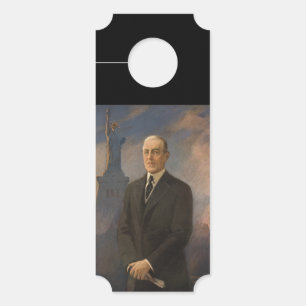De Amerikaanse president Woodrow Wilson & Vrijheid Deurhanger