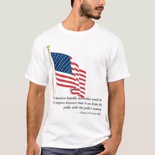 De Amerikaanse Republiek zal blijven bestaan tot.. T-shirt (Voorkant)