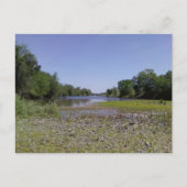 De Amerikaanse rivier de Sacramento, CA Briefkaart (Voorkant)