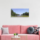 De Amerikaanse rivier de Sacramento, CA Canvas Afdruk (Insitu (Woonkamer))