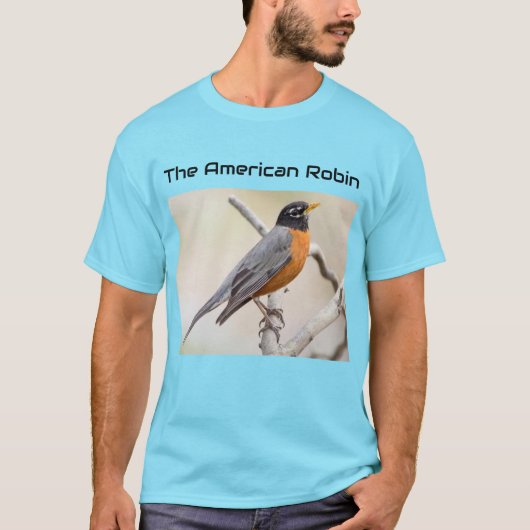 De Amerikaanse Robin T-shirt (Voorkant)