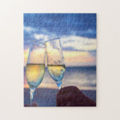 De Amerikaanse Samoa Zee Scene. Legpuzzel (Verticaal)