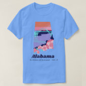 De Amerikaanse staat Alabama Psalm 28 My Inheritan T-shirt (Design voorkant)
