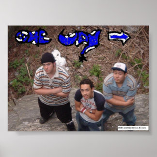 De Amerikaanse Teenage Punk Band Poster