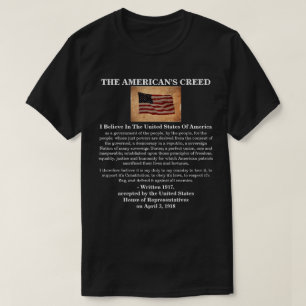 DE AMERIKAANSE TONNEN T-SHIRT
