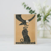 De Amerikaanse Tribute aan de Britse WWI Briefkaart (Staand voorkant)