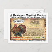 De Amerikaanse veenbes a-gaat de Kaart van het (Voorkant / Achterkant)