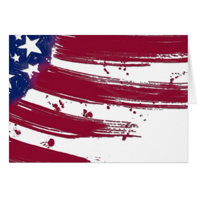 De Amerikaanse vlag (Voorkant Horizontaal)