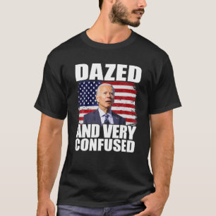 De Amerikaanse vlag Biden was een verraderlijke en T-shirt