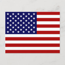 De Amerikaanse vlag Briefkaart