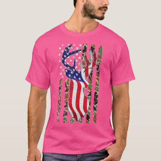 De Amerikaanse vlag Camo Patrio T-shirt